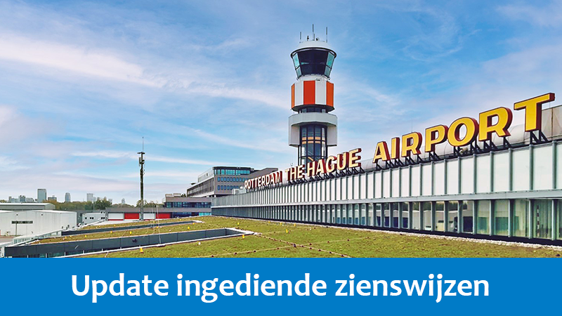Bericht Update ingediende zienswijzen Rotterdam The Hague Airport bekijken